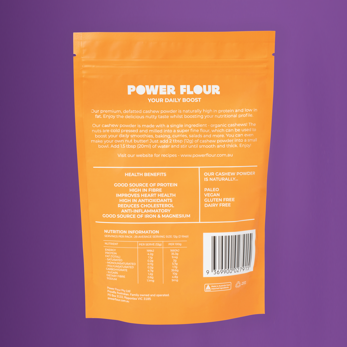 High Protein Cashew Powder – Power Flour