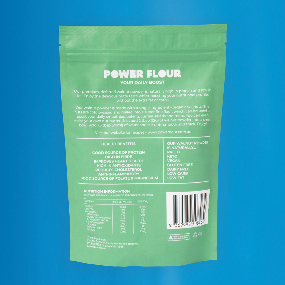 Defatted Walnut Powder Defatted High Protein Walnut Powder – Power Flour